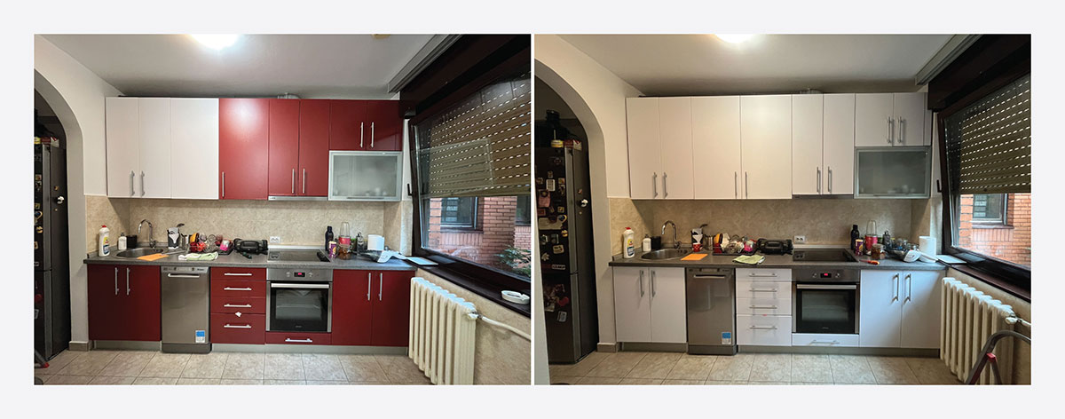 Prelepljivanje kuhinja